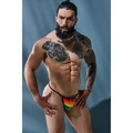 C4M férfi tanga -Rainbow -M