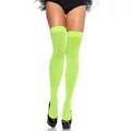 Térd fölé érő harisnya  - NEON zöld - O/S - HOSIERY