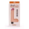 8" Real Softee Vibrating Dildo 4