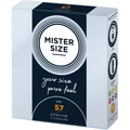 MISTER SIZE 57 mm óvszer 3 darab