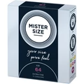 MISTER SIZE 64 mm óvszer 3 darab