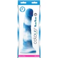 Colours - Pleasures - Yum Yum  8" dildó - Blue