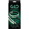 GLO Bondage -nyakörv és póráz- zöld