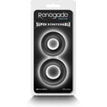 Renegade - Erectus - Black péniszgyűrű szett
