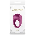 Seduction - Levi - Metallic Burgundy vibrátoros péniszgyűrű