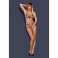 Slave teddy body fekete S/M
