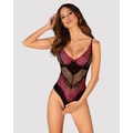 Rosenty crotchless teddy  body  XS/S
