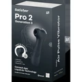Pro 2 Generation 3 with Liquid Air black Applikációsval vezérelhető léghullámos vibrációs csiklóizgató