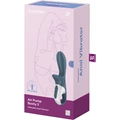 Air Pump Booty 2 dark grey felfújható tengelyű uniszex vibrátor
