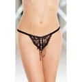 G-string 2250  fekete/ SL