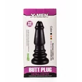 X-Men 10" Extra Girthy Butt Plug Black III