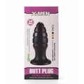 X-Men 10" Extra Girthy Butt Plug Black VIII