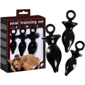 Anal Training fenékdugó szett Black