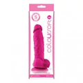 ColourSoft 5 inch herés, letapasztható dildó
