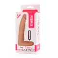 The Ultra Soft vibrátoros csatolható dildó