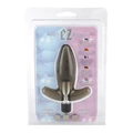 Butt EZ Plug Black vibrátoros fenékdugó