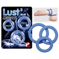 Lust 3 vízálló péniszgyűrű szett