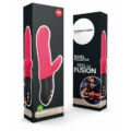 Bi StroBi Stronic Fusion India prémium minőség pulzáló és rezgő vibrátornic Fusion India Red