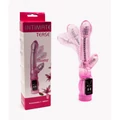 Intimate Tease Vibrator Pink kétmotoros, klitoriszágas vibrátor