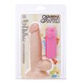 G-Girl Style 6 inch letapasztható Vibrátor herékkel távirányítóval