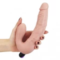 Rechargeable IJOY Strapless Strap-on rugalmas Vibrátor