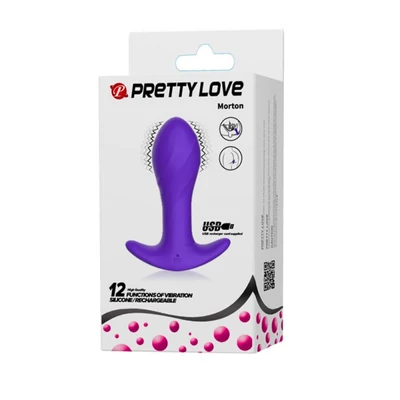 Pretty Love Anal Plug vibrátoros fenékdugó