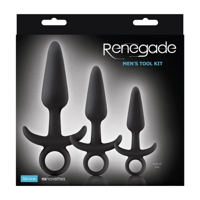 Renegade Men's Tool Kit Black fenékdugó szett