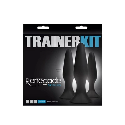 Renegade Sliders Kit Black fenékdugó szett