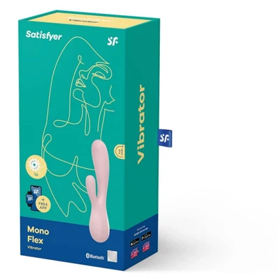 SATISFYER Mono Flex okos, akkus, vízálló vibrátors