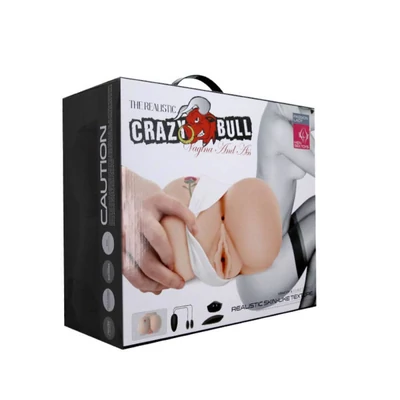 Crazy Bull férfi maszturbátor vibrációs tojással