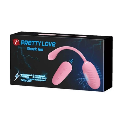 Pretty Love Shock Fun Pink mini vibrátor