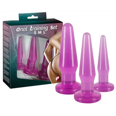 Anál tréning dildo szett