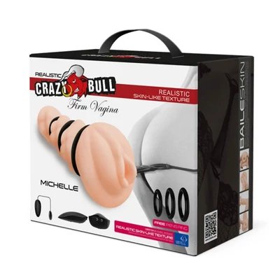 Crazy Bull Michelle Firm Vagina Vibrating
