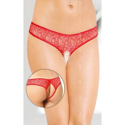 G-string 2446 - piros S/M