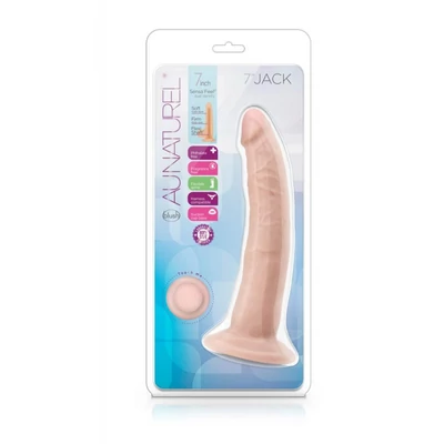 AU NATUREL 7INCH JACK VANILLA dildó