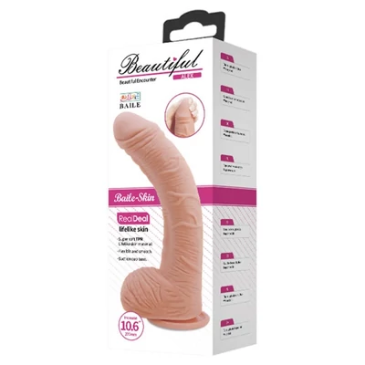 Beautiful Alex 11" Dildo Flesh