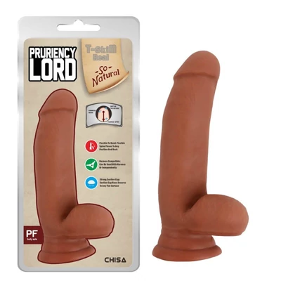Pruriency Lord - Latin dildó herékkel és tapadókoronggal