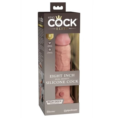 8" Dual Density Silicone Cock Light