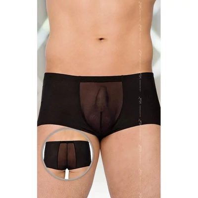 Férfi hálós boxeralsó 4505 - fekete M/L