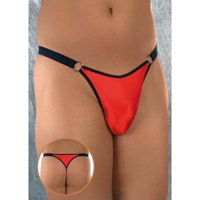 Férfi tanga piros/ SL