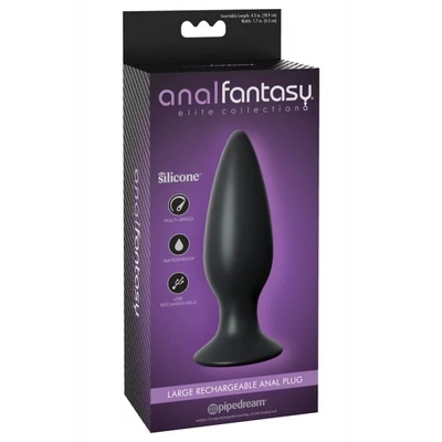 Anal Fantasy Elite Collection Large Rechargeable Anal Plug