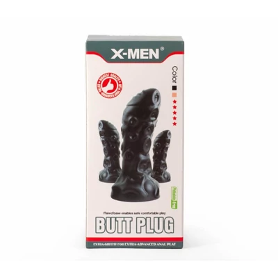 X-MEN Monster Plug 1 S fenékdugó tapadókoronggal