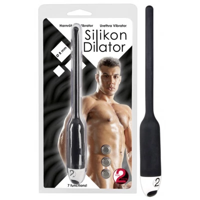 DILATOR szilikon húgycsővibrátor 8mm