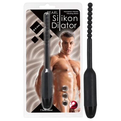 Pearl Dilator gömbös, szilikon húgycsővibrátor 8mm