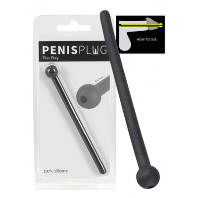 Dilator Piss Play üreges szilikon húgycsőtágító dildó