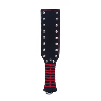 Spike Paddle bőr fenekelő lapát (piros)