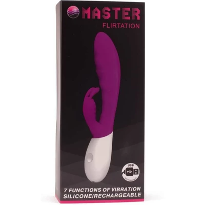 Pretty Love Master Flirtation Purple g-pont és csiklóizgató vibrátor