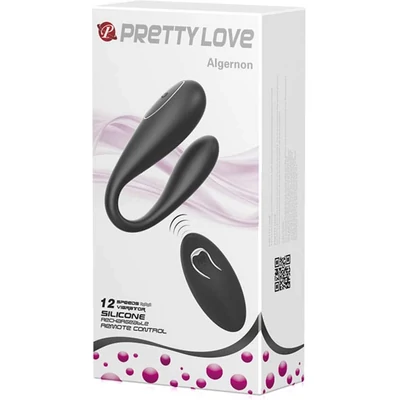 Pretty Love Algernon Black vibrációs g-pont és csiklóizgató