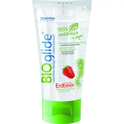 BIOglide Erdbeer vízbázisú síkosító (eper) 80 ml