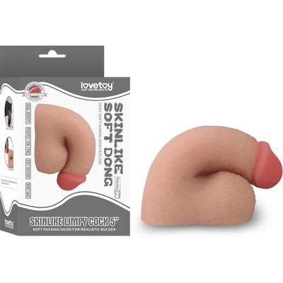 5" Skinlike Limpy Cock dildó herékkel